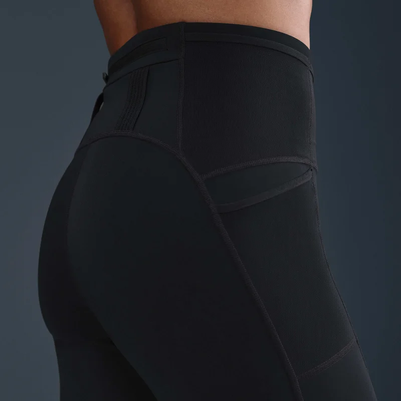 Nike black Women's Trail Dri-FIT 7/8 Running Leggings for Women | Best Price UAE