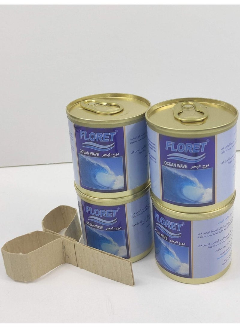 فلوريت معطر سائل إمريكي فلوريت 4 قطع برائحة موج البحر
