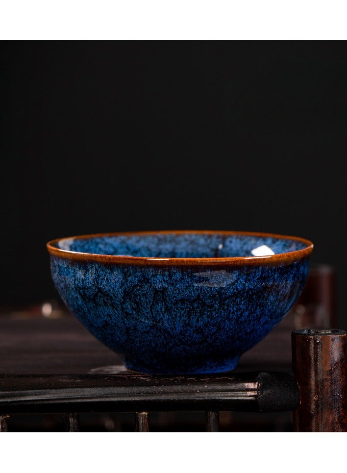 Handcrafted Ceramic Espresso Cup Set – 4 Multicolor Cups, 110ml - Image 4