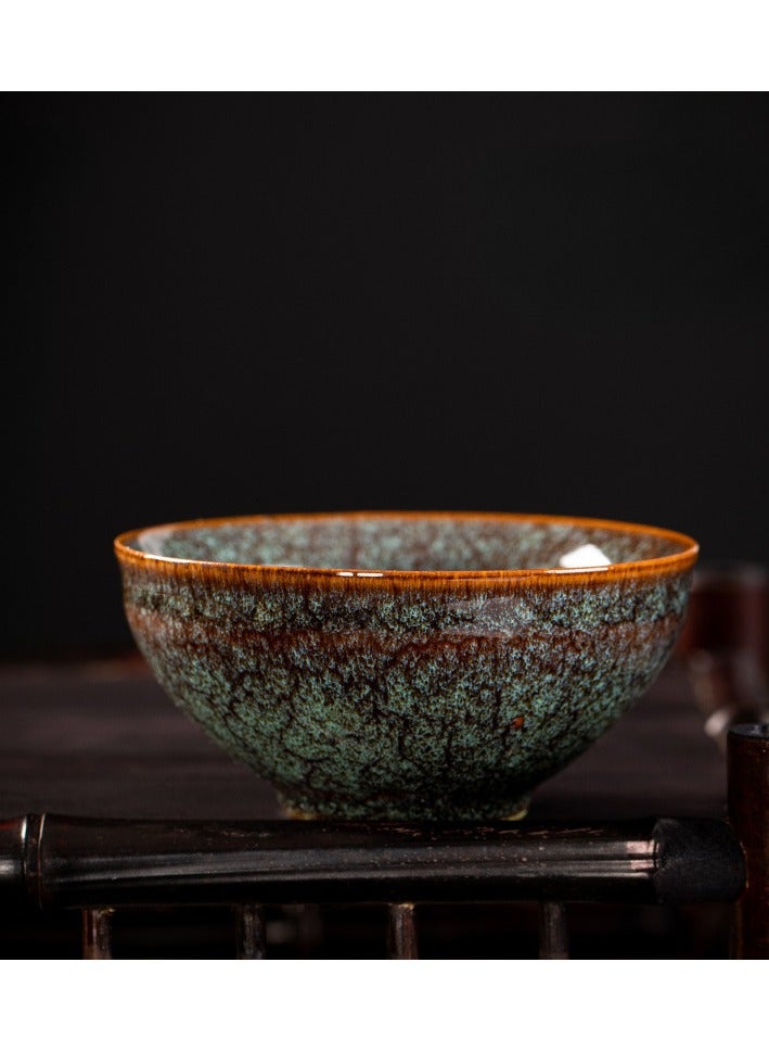 Handcrafted Ceramic Espresso Cup Set – 4 Multicolor Cups, 110ml - Image 5