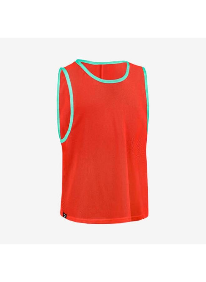 KIPSTA Kids' Team Sports Bib - Red