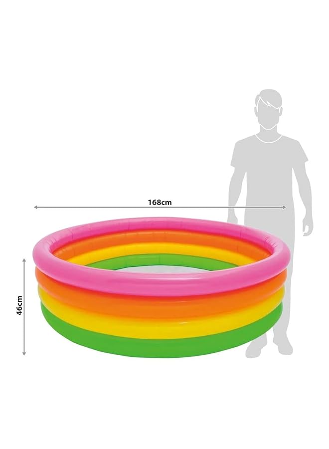 INTEX Swimming Pool Inflatable Round 4 Rings Child 56441Np - Image 3