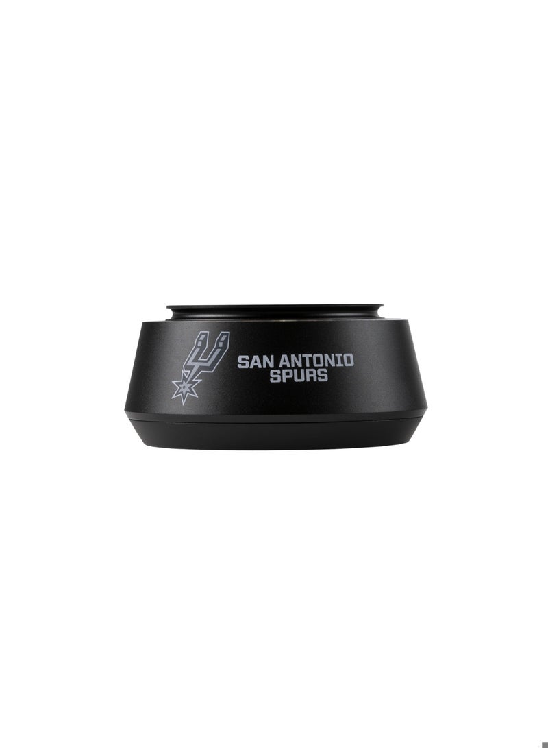 AROMA360 x NBA - San Antonio Spurs Luxury Portable Essential Oil Car Diffuser - Aromatherapy Oils Scent Car Diffuser - Auto On/Off Wireless Feature - Oil Not Included  - Image 1