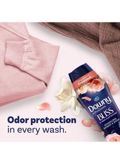 Downy Infusions In-Wash Laundry Scent Booster Beads, BLISS, Sparkling Amber and Rose, 24 oz  - Image 4