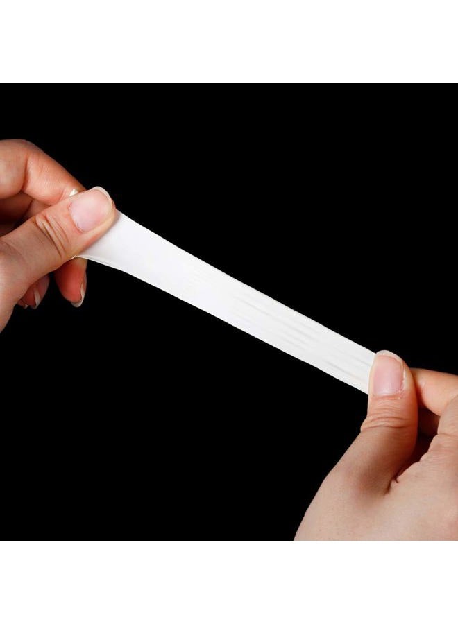 Lind Kitchen 150pcs Disposable Latex Finger Cots Protective Fingertips Gloves Rubber Industrial Fingerstall Sleeves 65x25mm (White) - Image 2