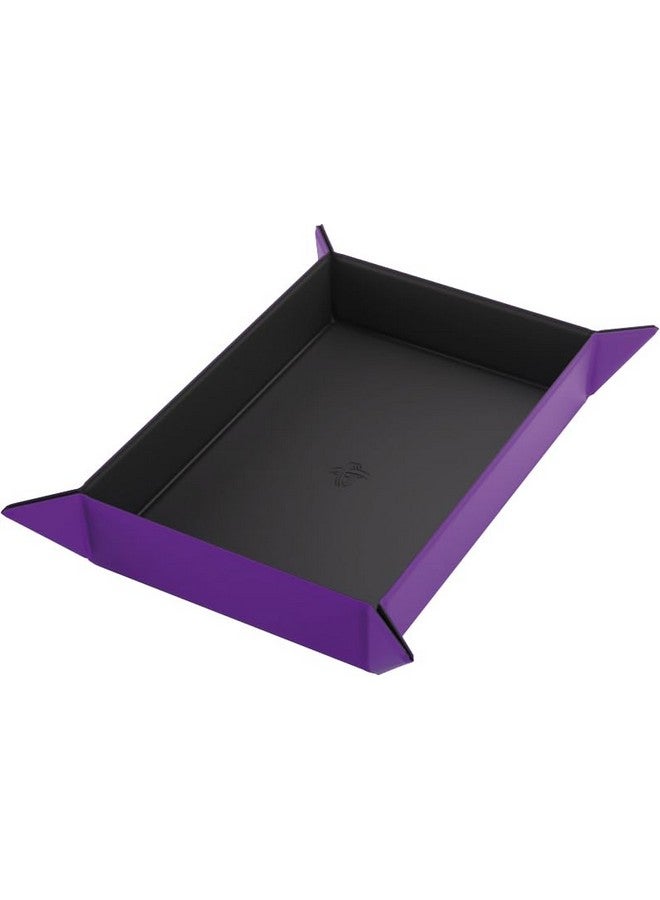 Gamegenic صينية نرد مغناطيسية مستطيلة سوداء/بنفسجية - Image 3