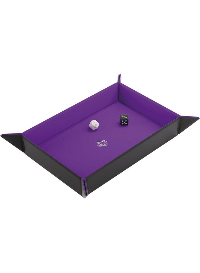 Gamegenic صينية نرد مغناطيسية مستطيلة سوداء/بنفسجية - Image 4