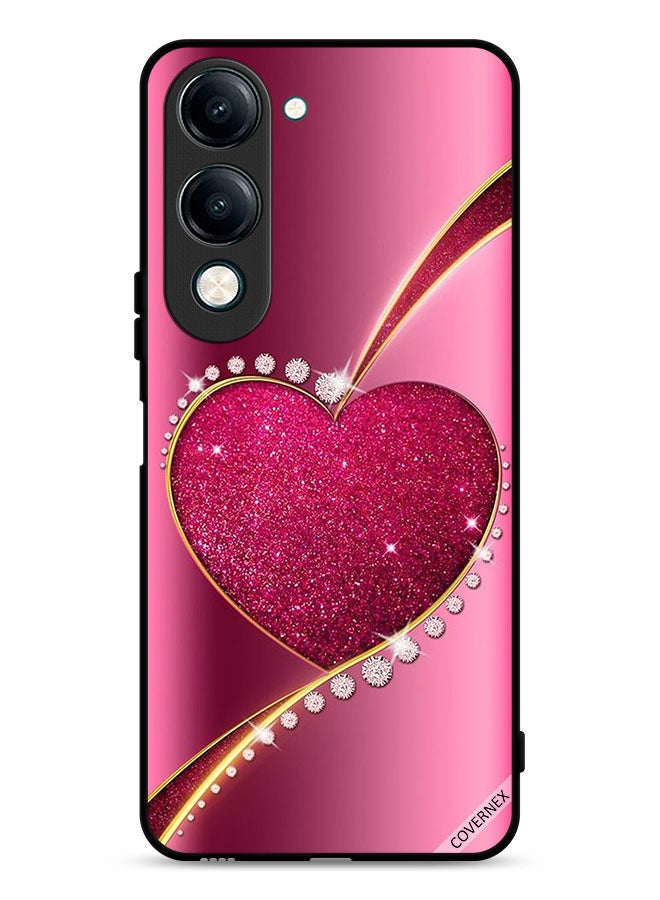 Covernex vivo Y29s Protective Case Cover Diamond Glitter Heart - Image 1