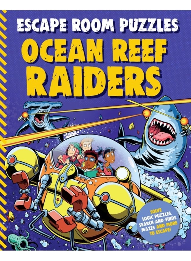 Escape Room Puzzles Ocean Reef Raiders - Paperback