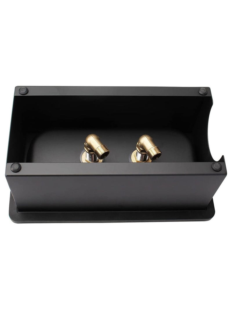 MIBRU - Pitcher RINSER with Side Sprays Drain and Drip Tray for Barista Coffee Bar Glass Cup Cleaner Milk Tea Washer Stainless Steel Kitchen Sink 34x19x14cm Compatible Replacement Part Espresso Machine - Image 1