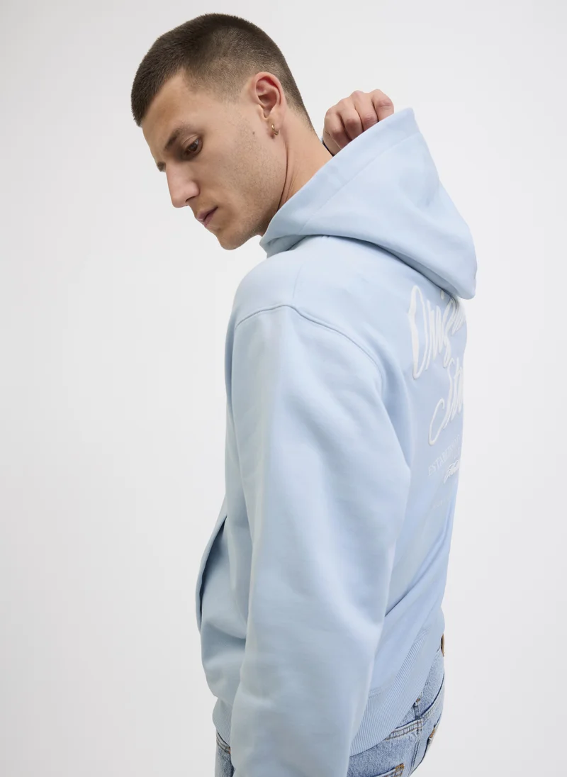 JACK & JONES  Graphic Pullover Hoodie for Men | Best Price UAE