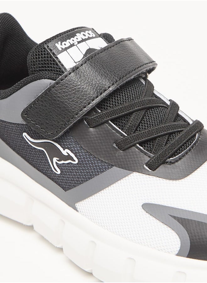kangaROOS - Boys' Textured Sports Shoes with Hook and Loop Closure - Image 1