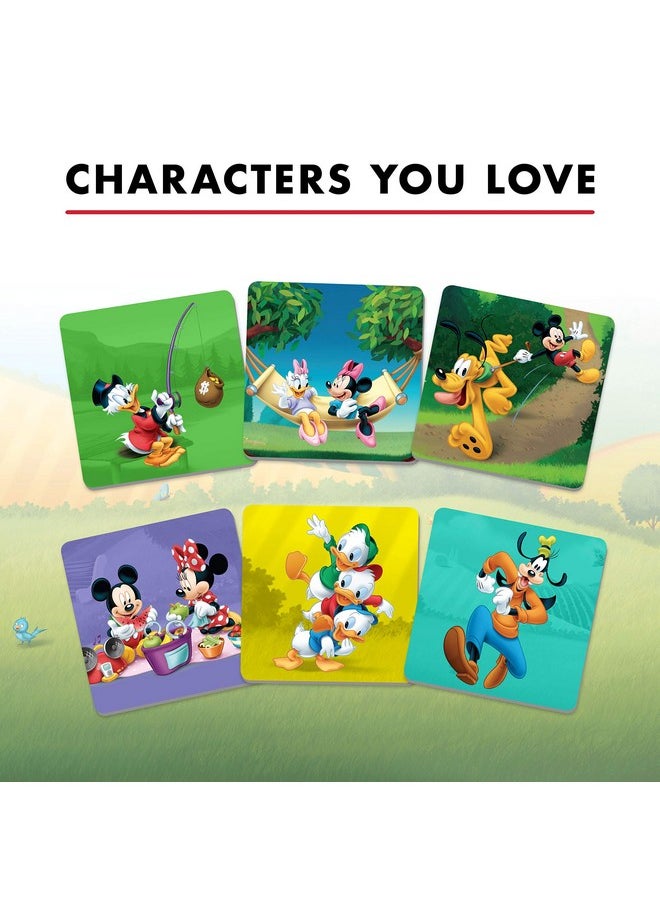 Wonder Forge Wonder Forge Mickey Mouse Matching Game - Engaging Board Game for Kids Age 3-5 | Enhances Focus and Memory | Features Favourite Disney Characters | Ideal for Family Fun Time  - Image 2