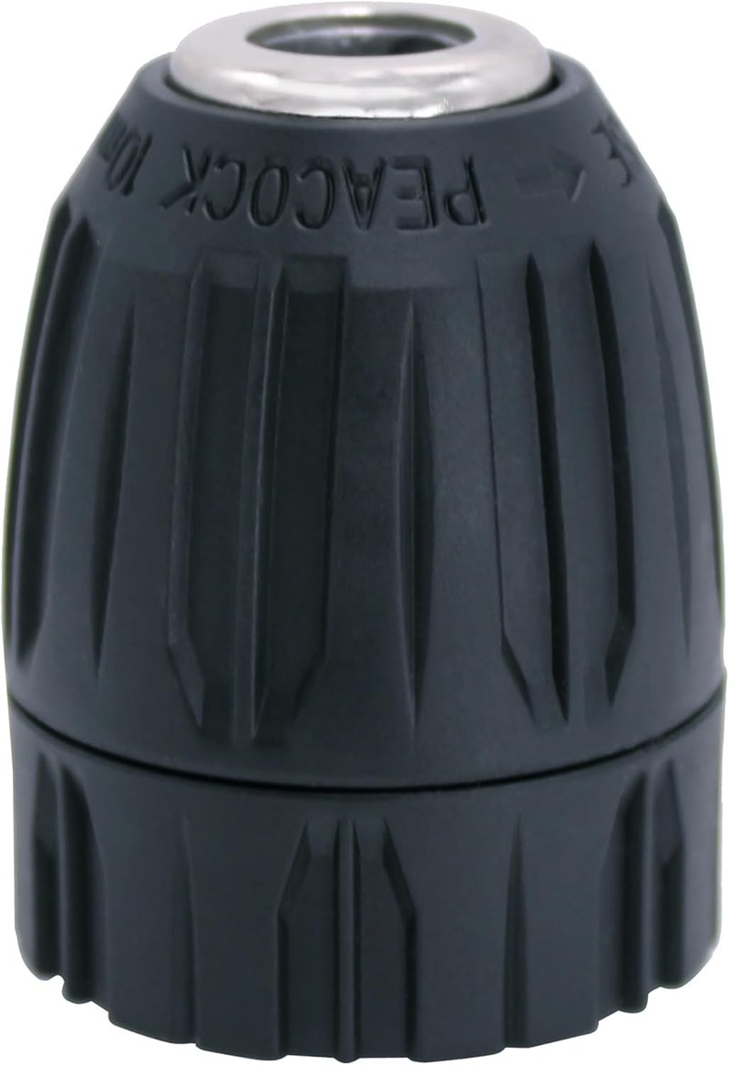 HFS (R) Keyless Drill Chuck for 3/8" Drill with 24 UNF Thread Mount Shaft 0.8-10mm Capacity - Image 5