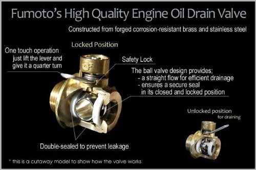 Fumoto T-211 Engine Oil Drain Valve [Automotive] - Image 2