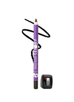 Plum Naturstudio All Day Wear Kohl Kajal Matte Finish Black Brilliance With Free Sharpener Smudge Proof Waterproof, 2-In 1 Eyeliner + Kajal Makeup 1.2G  - Image 1