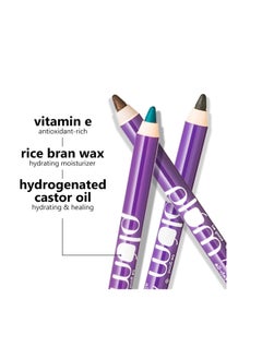 Plum Naturstudio All Day Wear Kohl Kajal Matte Finish Black Brilliance With Free Sharpener Smudge Proof Waterproof, 2-In 1 Eyeliner + Kajal Makeup 1.2G  - Image 3