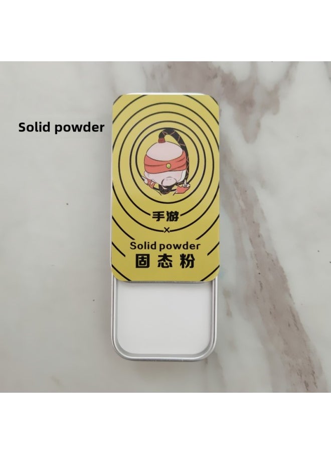 Generic Solid Hand Speed Powder King Eating Chicken Finger Cover Hero League Rocker Finger Warhead Sweat-proof E-Sports Hand Swim Powder Hand Swim Cream-Product Color:hg Hand Swimming Solid Powder Hs  - Image 1