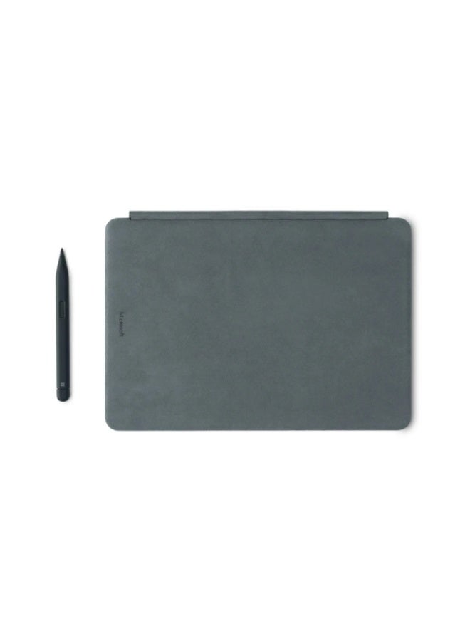 مايكروسوفت Surface Pro 12 Inch English/ Arabic Keyboard with Slim Pen, Compatible with Surface Pro 12 Inch, Alcantara Material Slate - Image 4