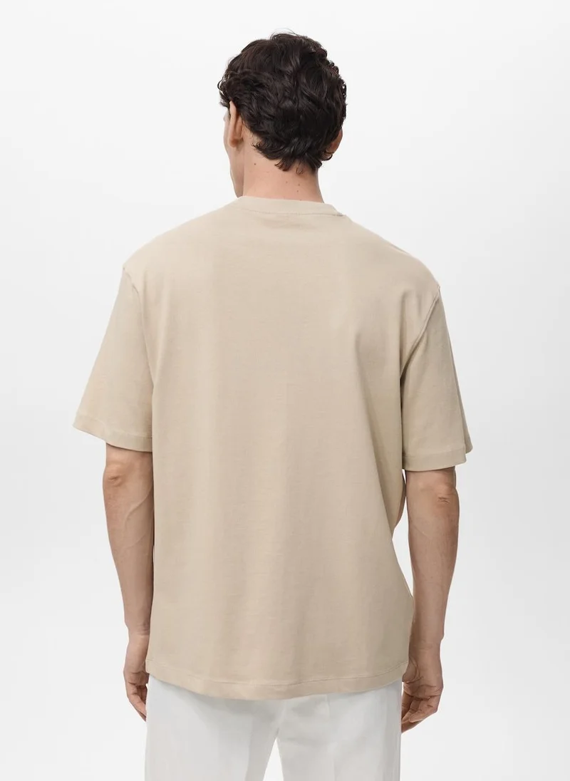 Mango Man Relaxed-Fit T-Shirt