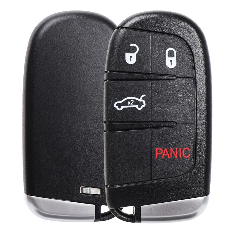 بديل ذكي لمفتاح NPAUTO لسيارات دودج تشارجر تشالنجر دارت دورانجو كرايسلر 300 2011 2012 2013 2014 2015 2016 2017 2018 دخول بدون مفتاح جهاز تحكم عن بعد لمفتاح السيارة M3N40821302 4 أزرار