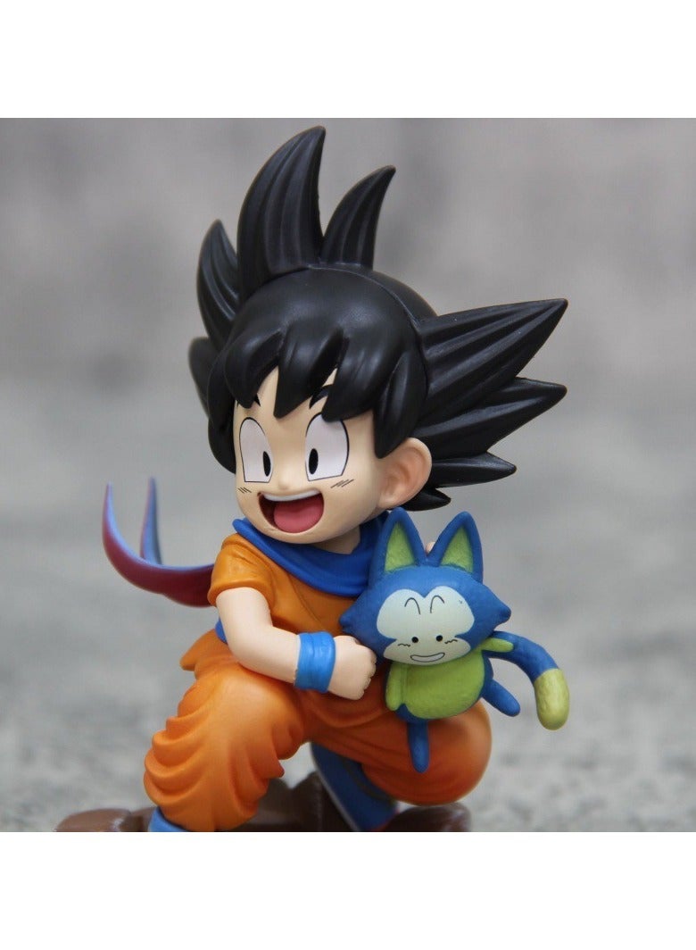 دراجون بول تمثال الطفل غوكو من Dragon Ball شخصية أنمي كلاسيكية نموذج تمثال قابل للتحصيل لديكور المنزل والمكتب وللمعجبين - Image 2