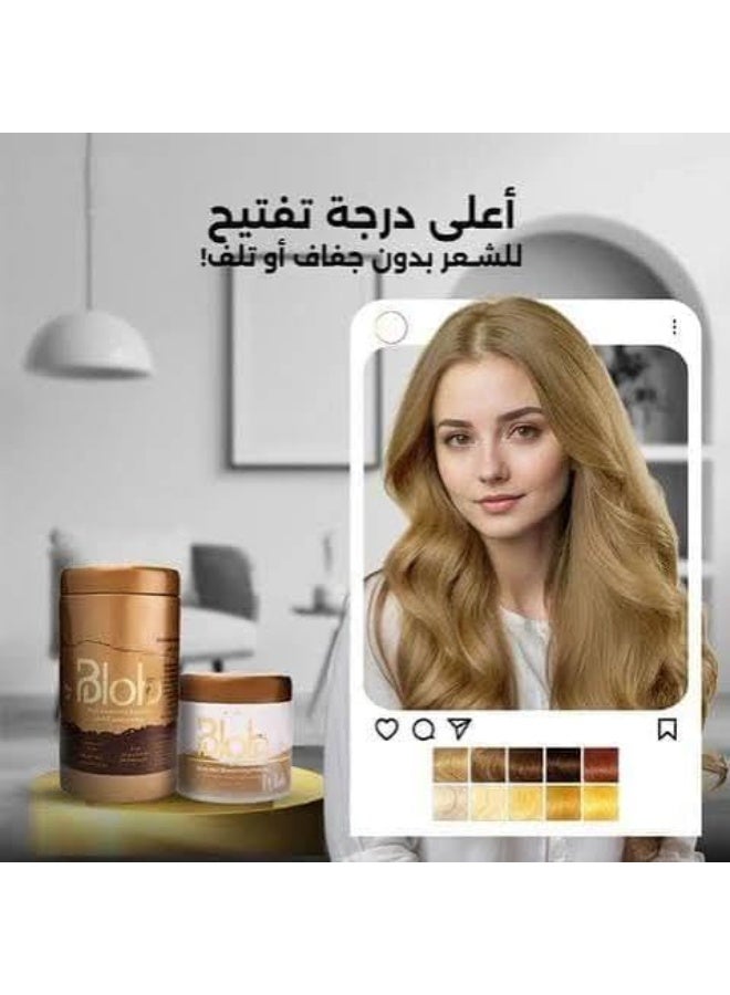 بلوب بودرة تلوين الشعر الأشقر - 450 غرام (قد يختلف شكل العبوة) - Image 2