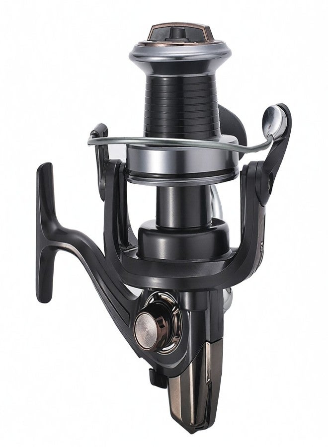 ليزارد بكرة صيد دوارة، 13 محمل كروي + 1 محمل كروي، سلسلة 3000-10000، مناسبة لصيد الأسماك من القوارب والصخور والبحر. - Image 1