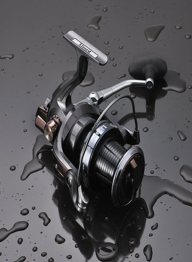 ليزارد بكرة صيد دوارة، 13 محمل كروي + 1 محمل كروي، سلسلة 3000-10000، مناسبة لصيد الأسماك من القوارب والصخور والبحر. - Image 5