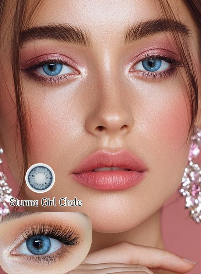 عيون غامضة ميستيك آيز ستونا جيرل “Chole”  14.20 مم – عدسة ملونة للاستخدام اليومي لمدة 6 أشهر - Image 1