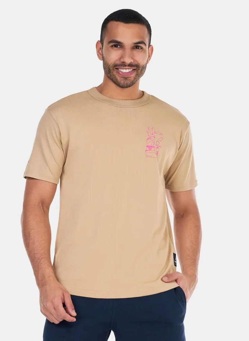 New Balance Men's Athletics Aron Leah Stack T-Shirt