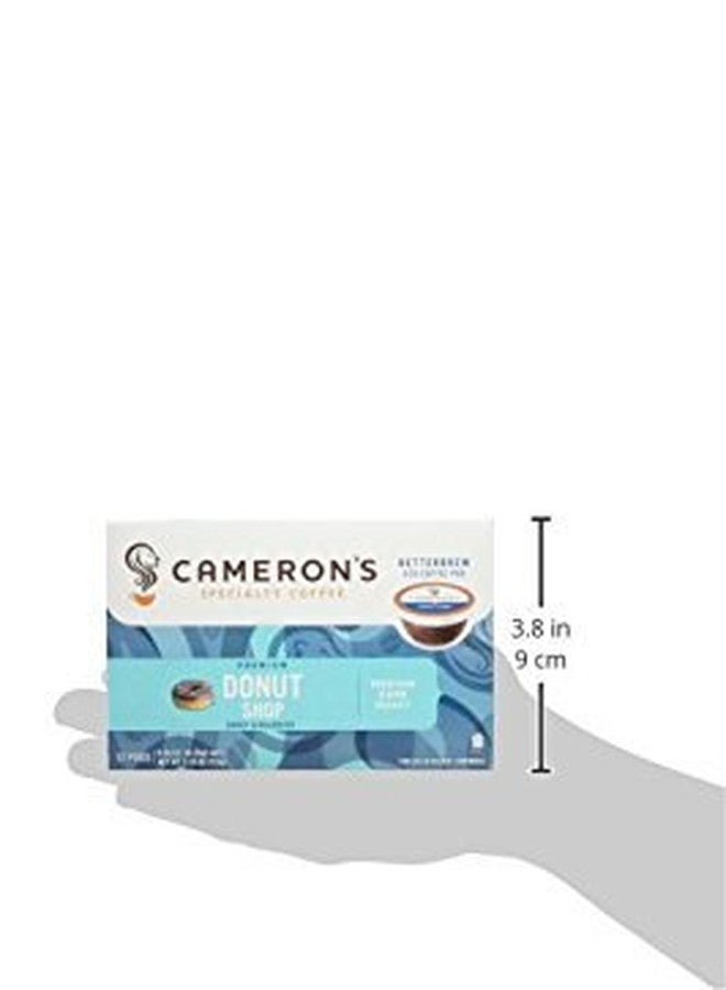 Cameron's Coffee Donut Shop Blend Single Serve Pods, 12 Count, 4.33 Ounce (Pack of 6) - Image 2