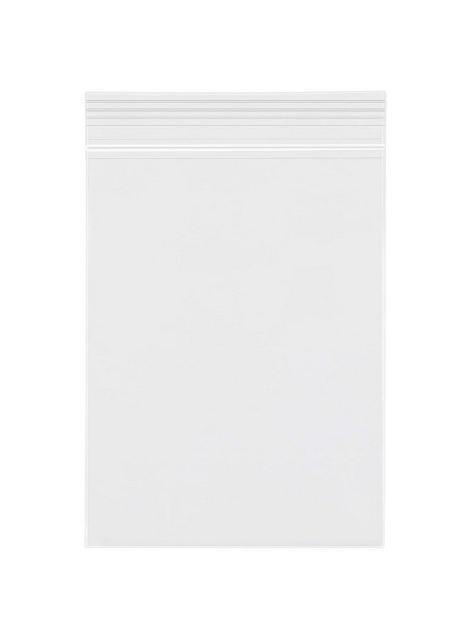Cambiar 3''X 4'' (Pack Of 100) Small Clear Poly Zipper Bags Reclosable Zipper Lock Storage Plastic Bags For Jewelry Gift Card Halloween Candy - Image 1