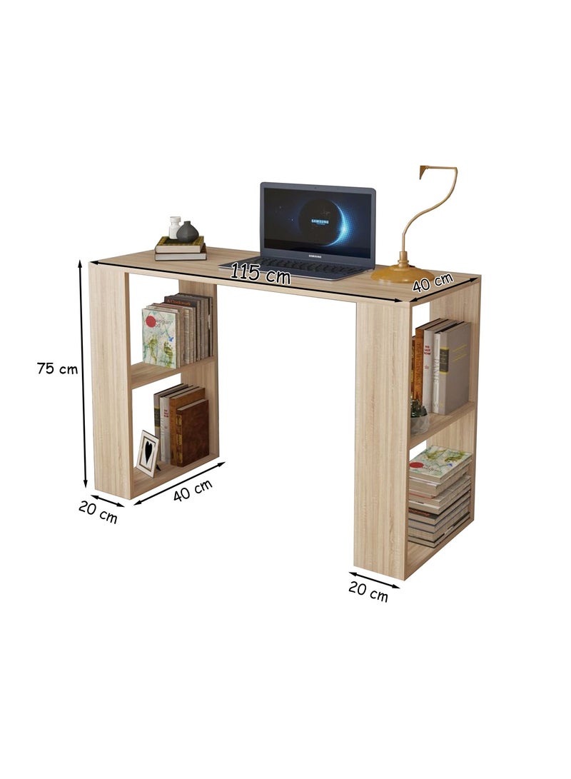 MODERN HOME Wood Studying and work Desk 115x75x40cm - Image 5