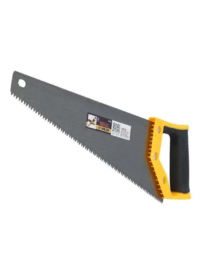 ACE Induction-Hardened Three-Sided Tooth Design Hand Saw Yellow and Black 14 Inch TBS-14 - Image 3