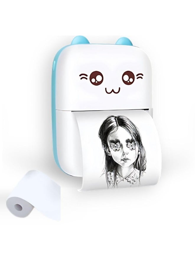 Mini Portable Thermal Printer, Bluetooth Wireless Inkless Pocket Printer for Mobile, Notes, Labels & Photos - Image 3