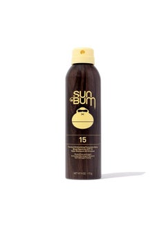 Sun Bum Original Spf 15 Sunscreen Spray |Vegan And Hawaii 104 Reef Act Compliant (Octinoxate & Oxybenzone Free) Broad Spectrum Moisturizing Uva/Uvb Sunscreen With Vitamin E | 6 Oz  - Image 1