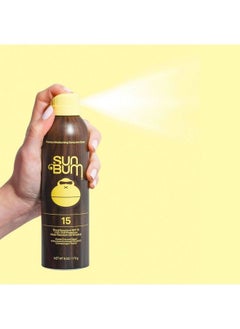 Sun Bum Original Spf 15 Sunscreen Spray |Vegan And Hawaii 104 Reef Act Compliant (Octinoxate & Oxybenzone Free) Broad Spectrum Moisturizing Uva/Uvb Sunscreen With Vitamin E | 6 Oz  - Image 4