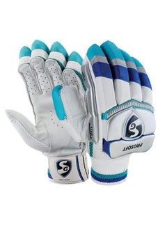 SG Prosoft Cricket Batting Gloves | Multicolor | Size: Junior | For Right-Hand Batsman  - Image 1