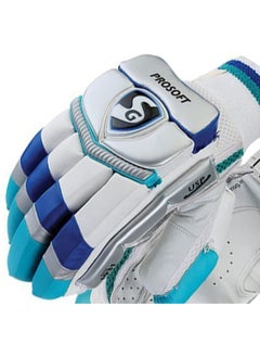 SG Prosoft Cricket Batting Gloves | Multicolor | Size: Junior | For Right-Hand Batsman  - Image 3