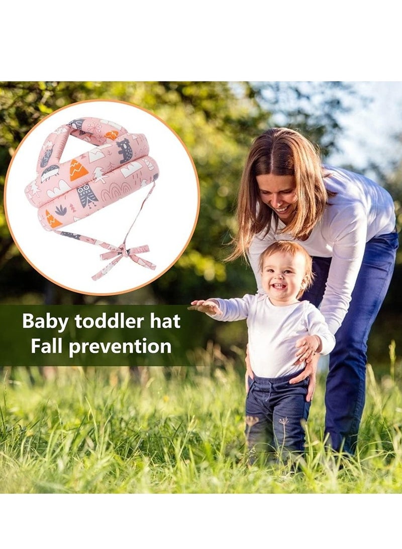 Baby Head Protector - Baby Helmet for Crawling Walking Running - No Bumps and Soft Cushion - Adjustable Protective Cap Infant Baby Safety Headguard Suitable for Children Learning to Walk - Image 5