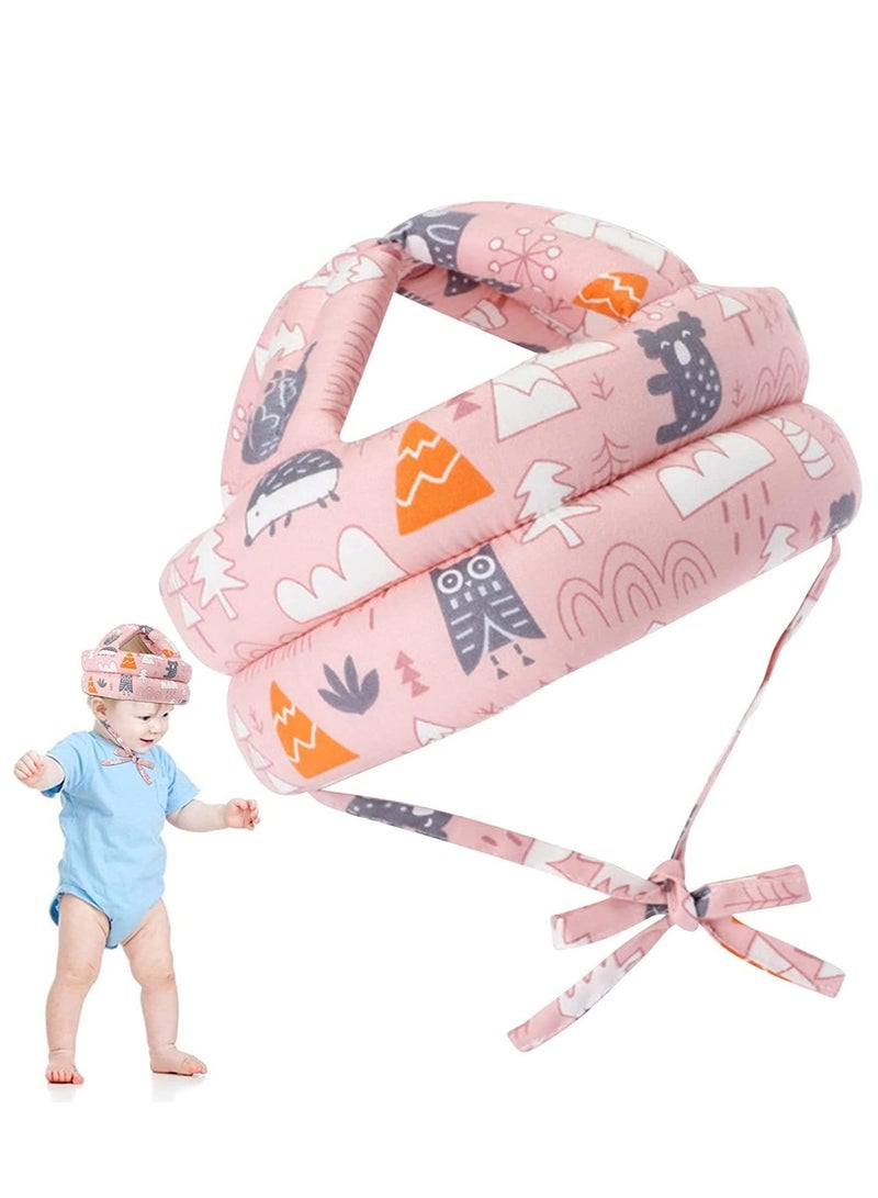 Baby Head Protector - Baby Helmet for Crawling Walking Running - No Bumps and Soft Cushion - Adjustable Protective Cap Infant Baby Safety Headguard Suitable for Children Learning to Walk - Image 1