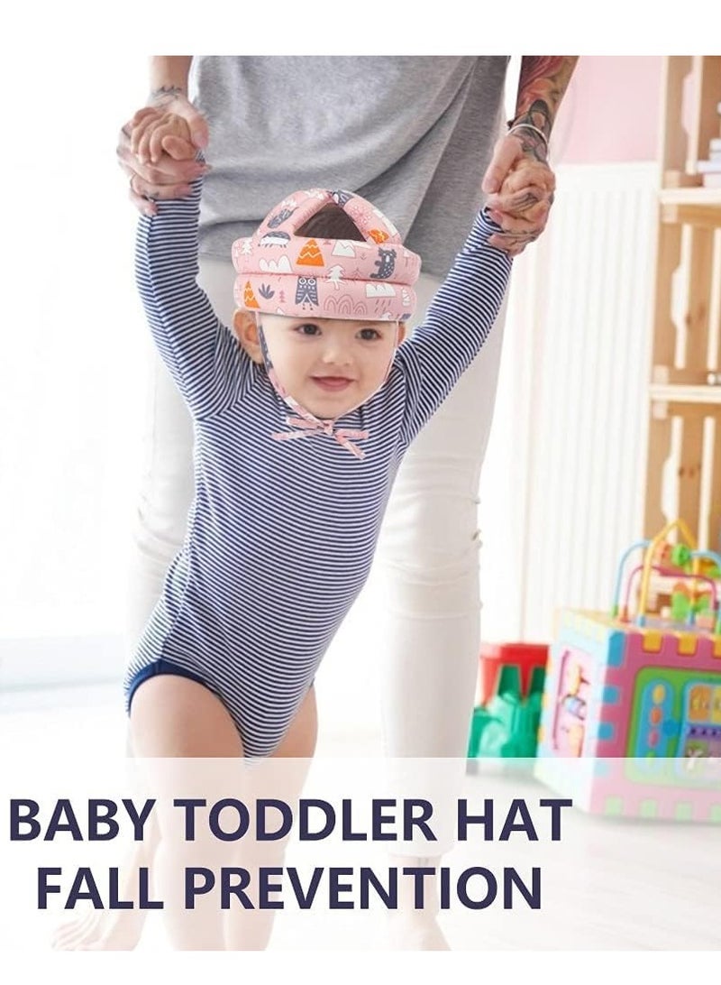 Baby Head Protector - Baby Helmet for Crawling Walking Running - No Bumps and Soft Cushion - Adjustable Protective Cap Infant Baby Safety Headguard Suitable for Children Learning to Walk - Image 4