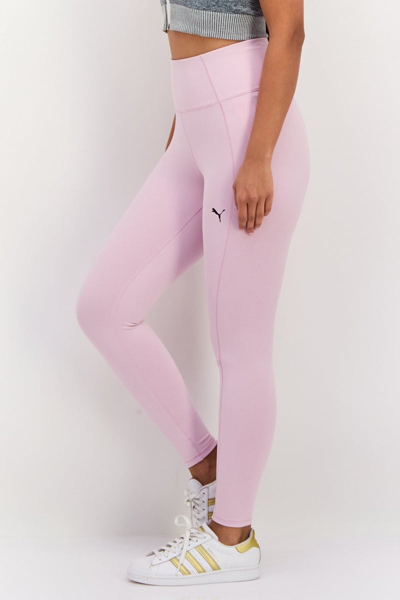 PUMA Women Sportswear Fit Brand Logo Training Leggings, Lavender - Image 2