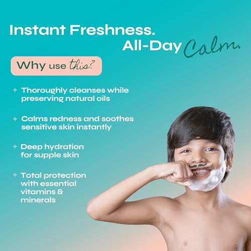 Tikitoro Kids Face Wash | Pediatrician Approved | Brightens Dull Skin, Boosts Natural Glow & Moisturizes Skin | No Parabens & Sulphates | Ages 4-10 (100 ml) - Image 3