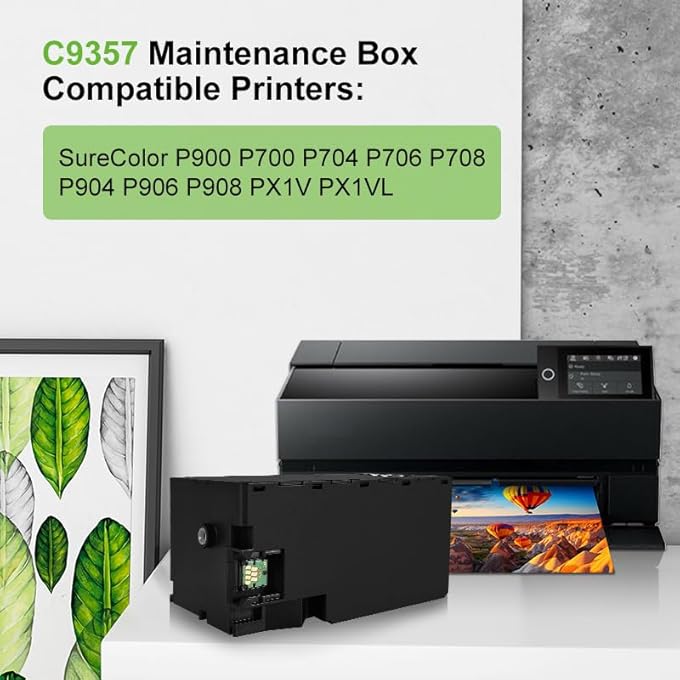 SCMB1 C9357 MAINTENANCE BOX C9357 WASTE INK TANK WORK FOR SURECOLOR SC-P900 P700 P704 P706 P708 P904 P906 P908 PX1VL PRINTERC12C935711 - Image 3