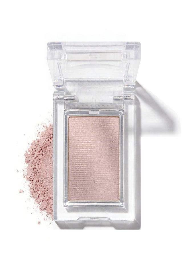 Okerker Matte Mauve Pink Single Eye Shadow Palette Makeup, Neutral Powde Eye Shadow for Women, Eye Brightener Eye Shadow Primers, Monochrome Natural High Pigment Mini Eyeshadow, sombras para ojos - Image 1