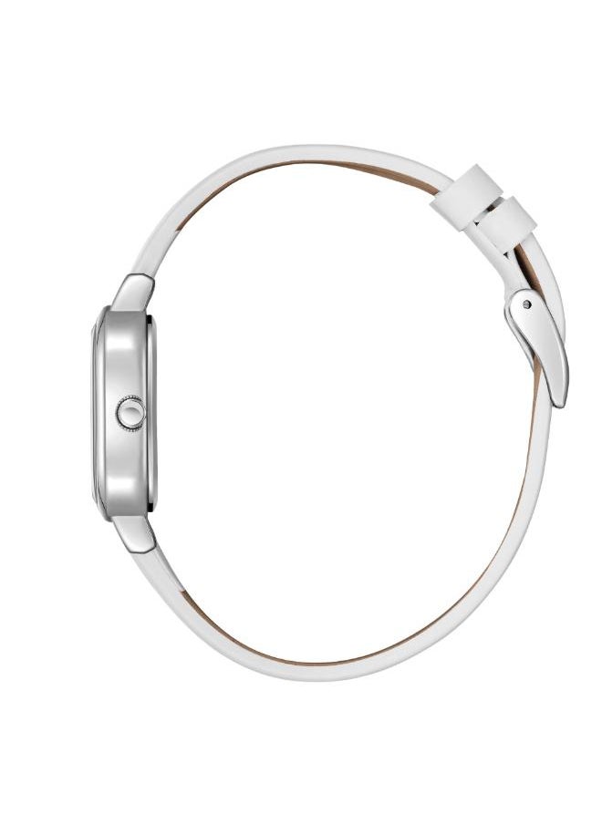 Lee Cooper Women's Analog Display Watch With White Leather Strap - LC08152.333  - Image 3