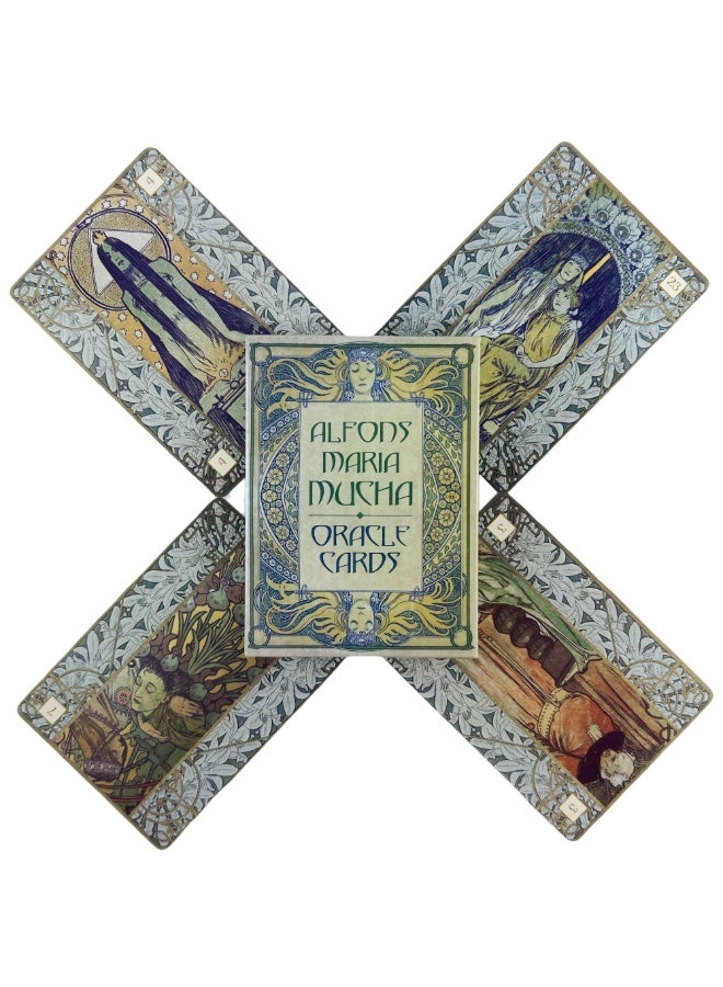 NIBEMINENT Alphonse Mayaos Set of Pictorial Cards 36 Tarot Cards English Version Illusion Divination Edition Flat Game Set - Image 1