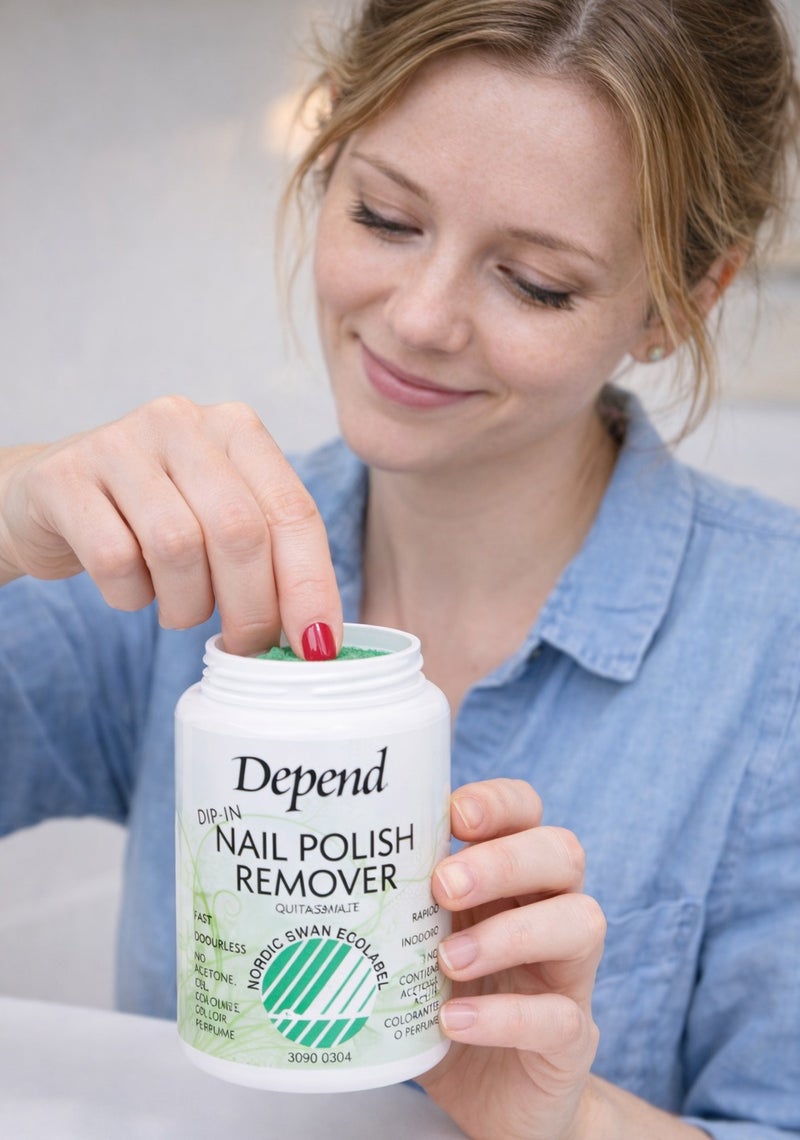 ديبند مزيل طلاء الاظافر سريع وبدون رائحة بيئيا ديب ان 75مل - Image 1